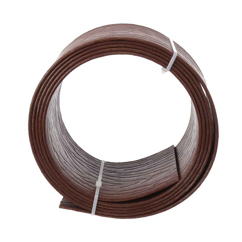 3" x 5" Plastic Garden Backyard Landscape Lawn Edging Plant Border Decorations