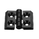 Machifit Black Zinc Alloy Hinge for 2020 Aluminum Profile Extrusion Frame