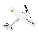 DIY Assembly Tank Body Plane Powered By Rubber Band Police