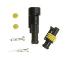 1 Pin Way Sealed Waterproof Electrical Wire Auto Connector Plug Car Part Truck