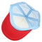 Adult Kids Children Red White Blue Adjustable Baseball Cap Outdoor Activity Sunscreen Sun Hat