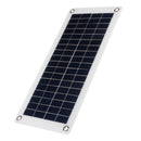 60W 18V High Efficiency Waterproof Solar Panel Charger+Dual USB Vehicle Charger