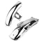 Black/Silver Metal Motorcycle Rear & Front Mudguard Cover For CG125 Retro Modification