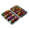 ZANLURE 32pcs Mixed Trout Flies Lure Fly Fishing Tackle with Box