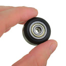 5pcs 625zz Flat Type Plastic Pulley Concave Idler Gear With Bearing for 3D Printer