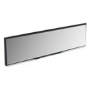 Universal 30CM Wide Flat Interior Clip On Rear View Clear Glass Mirror