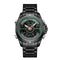 NAVIFORCE NF9170 LED Display Metal Case Dual Display Watch Business Style Men Digital Watch
