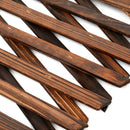 Decorations Expanding Portable Fence Wooden Screen Gate Pet Dog Patio Garden Lawn Barrier ~