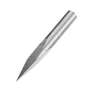 Drillpro 5pcs 6mm Shank 0.1mm Tip 20 Degree Tungsten Steel Engraving Bit CNC Tool