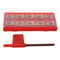 10pcs APMT1604PDER M2 VP15TF Carbide Inserts 25R0.8 Cutters For Indexable Milling Tools