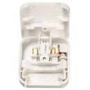 UK Converter Adaptor Plug Travel Power Connections White