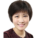 Broken Bangs Short Straight Hair Realistic Natural Middle-Aged Ladies Wig