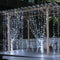 3Mx3M 300 LED White Bulb Fairy String Light Curtain Lamp Wedding Party Wedding Decor Outdoor Li