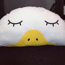 58cm Cute Semicircle Duck Throw Pillow Cotton Cloth Sofa Car Bed Cushion Home Decoration