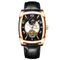 TEVISE T802B Business Style Men Wrist Watch Moonphase Date Display Automatic Mechanical Watch