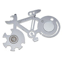 Multifunctional Stainless Steel Tool Card Bicycle Modeling EDC Card Tools Wrench Screwdriver Bottle Opener