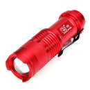 Smiling Shark SS-8022 Q5 3modes Zoomable Mini LED Flashlight