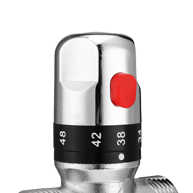 Pipe Thermostatic Valve Water Mixing Valve Solar Temperature Control Valve Water Heater Leading Pipe