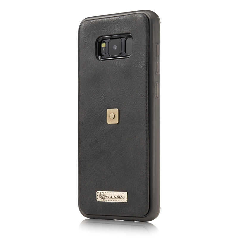 CaseMe PU Leather Multifunctional Detachable Zipper Wallet Hook Case For Samsung Galaxy S8