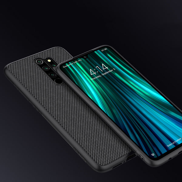 For Xiaomi Redmi Note 8 Pro Case NILLKIN Anti-fingerprint Anti-slip Nylon Synthetic Fiber Textured Protective Case For Xiaomi Redmi Note 8 Pro