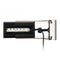 1.5W 8cm Adjustable 2835 LED Aquarium Fish Tank Super Slim Light Lamp Black