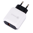 Bakeey 2.4A USB Type C QC3.0 Fast Charging Charger EU Plug Adapter For Xiaomi Mi8 Mi9 HUAWEI P30 S9 S10 S10+ Pocophone