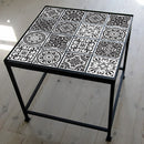 Funlife Black And White Retro European Bathroom Tile Plaster Anti-Oil Plaster Bathroom Wall Plaster