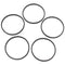 5Pcs Carburetor Float Bowl Black Gaskets For TECUMSEH 631028 631028A 631867