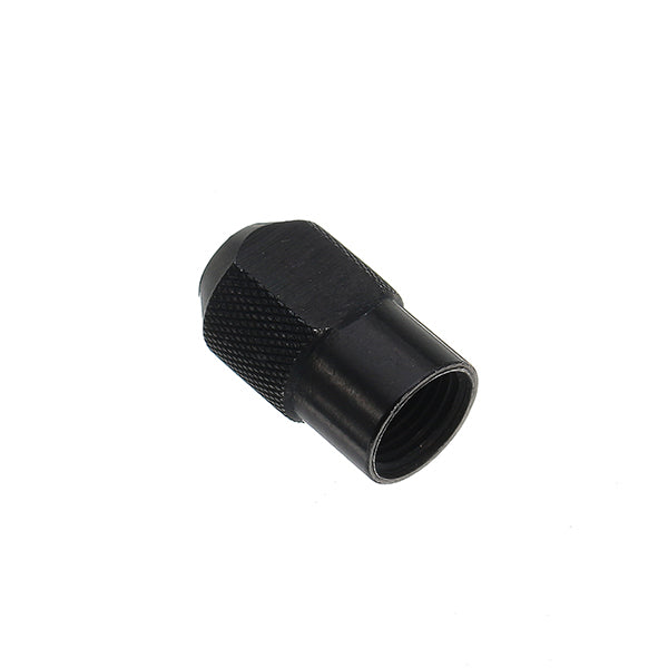 6Pcs 1-3.2mm Brass Drill Collet Chucks with M8x0.75mm Black Nut Dremel Rotary Tool Accessories