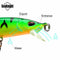 SeaKnight SK019 1PC 12g 115mm 0-3.0m Depth Fishing Lure Minnow Floating Hard Bait Fishing Tools