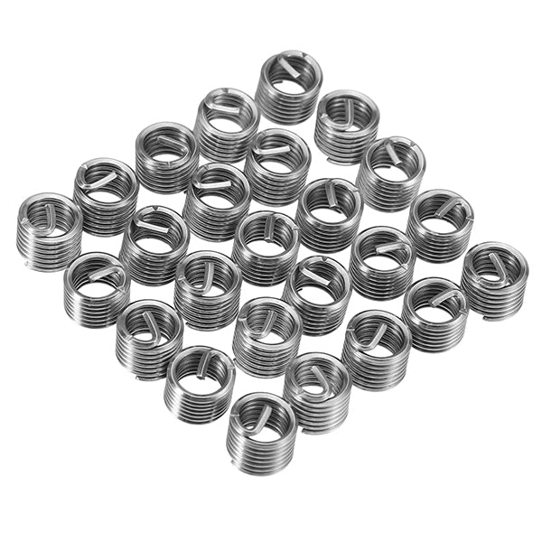 30Pcs Damaged M6 Thread Repair Tool Kit Repair Recoil Insert Kit