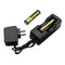 XANES A100  T6 800Lumens 5Modes Brightness Zoomable Tactical LED Flashlight Suit
