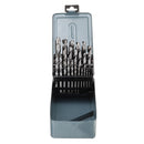 25pcs 1-13mm Straight Shank High Speed Stainless Steel Twist Drill Bit Tool Kit