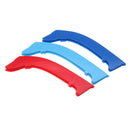 Car M-SPORT Front Grille Kidney Cover Strips Clip Trim For BMW 3 Series E90 04-08