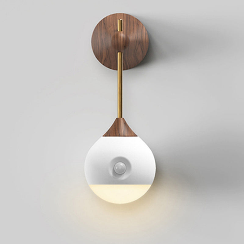 Smart Sensor Night Light Wall Lamp Infrared Induction USB Removable Lamp