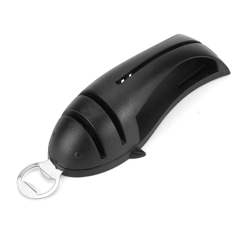 4 in 1 Kitchen Knife Sharpener Handheld Cutting Grinding Cutlery Holder Corkscrew Tool