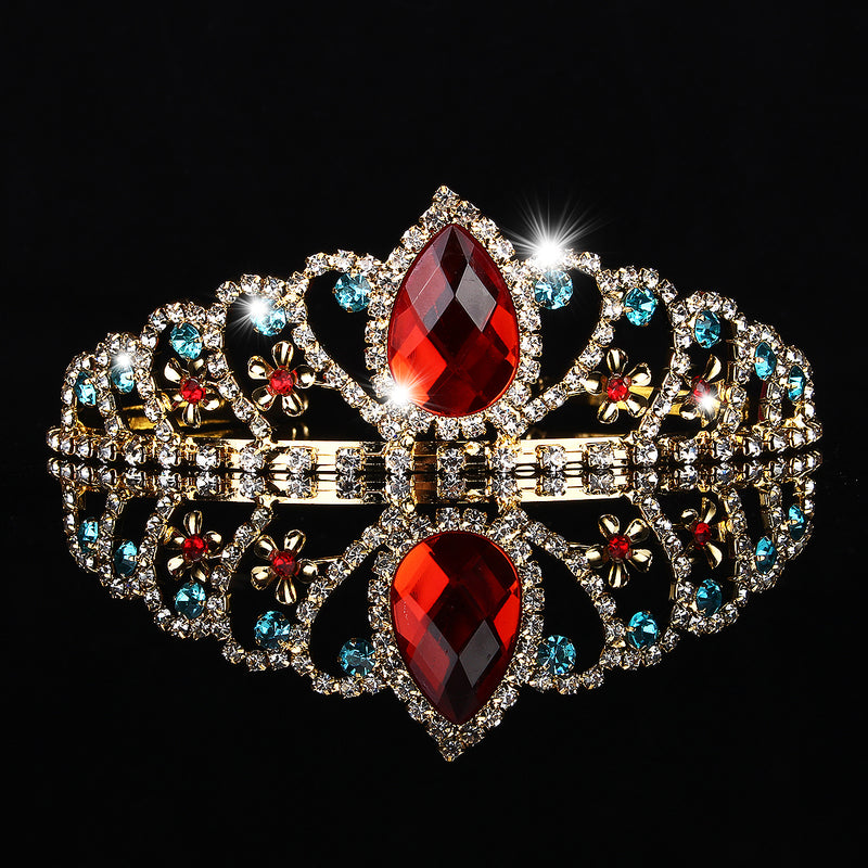 Wedding Jewelry Pageant Crown Headband Crystal Rhinestone Princess Head Hair Crown