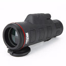 JINJULI 40x60 HD Mobile Telescope with Compass Portable Handheld Night Vision Low Light Binoculars