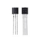 50pcs BC547+BC557 Each 25pcs BC547B BC557B NPN PNP Transistor TO-92 Power Triode Transistor Kit Bag
