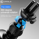 Cafele Metal Gravity Linkage Automatic Lock Air Vent 360 Rotation Car Phone Holder For 4.0-6.5 Inch Smart Phone