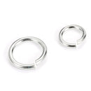 925 5pcs Necklace Bracelet Spacer Sterling Silver Beads DIY Jewelry Accessories