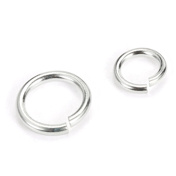 925 5pcs Necklace Bracelet Spacer Sterling Silver Beads DIY Jewelry Accessories