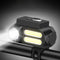 XANES XL42 650LM XPE Headlight Far Near Distance Bike Front Light USB Rechargeable 4 Modes 90 Adjustable Waterproof Camping Hiking Cycling Fishing Light