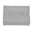 Transparent DIY Acrylic Case Box Shell with Screw and Silver Thin Copper Aluminum Heatsink for 3.5 Inch TFT Screen Raspberry Pi 4B