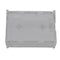 Transparent DIY Acrylic Case Box Shell with Screw and Silver Thin Copper Aluminum Heatsink for 3.5 Inch TFT Screen Raspberry Pi 4B