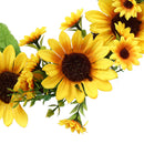 Artificial Sunflower Wreath Flower Wreath Wall Door Wedding Party Home Decorations