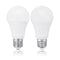 1X 2X E27 7W Pure White Warm White Light Control Radar Sensor LED Bulb for Home Porch AC85-265V