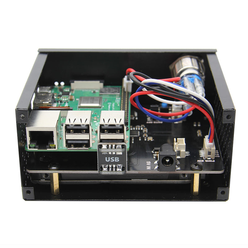 Raspberry Pi X820 V3.0 SSD&HDD SATA Storage Board Matching Metal Case
