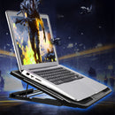 NUOXI H9 Laptop Cooler for 12 13 14 15 15.6 17 Inches Lenovo ASUS Dell Laptop Cooling Pad Base Bracket 6 fans