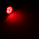 Car LED Tail Rear Bumper Reflector Lights Round Brake Stop Warning Lamp For Nissan Qashqai Trail